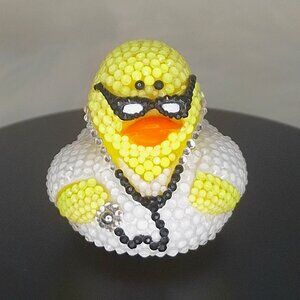 Doctor Bling Rubber Duck, Jeep Duck, MD Rubber Duck, Bedazzled Doctor Du…